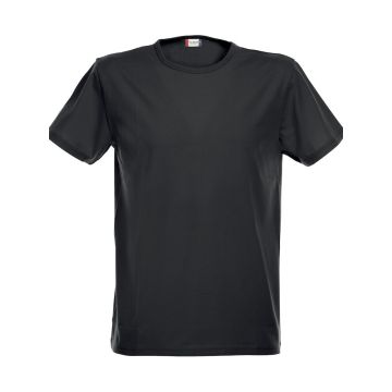 Clique Stretch t-shirt til mænd - Sort