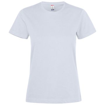 Clique Premium Fashion T-shirt til kvinder - hvid