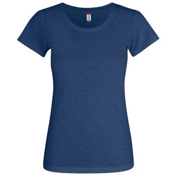 Clique Slub-T T-shirt til  kvinder - Blue Melange