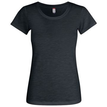 Clique Slub-T T-shirt til  kvinder - Sort