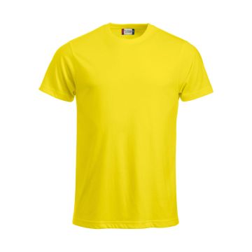 Clique New Classic bomulds t-shirt til mænd - Citron