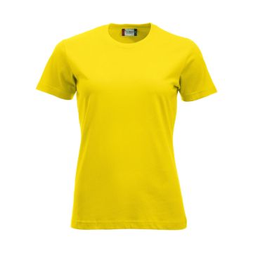 Clique Classic bomulds T-shirt til kvinder - Citron