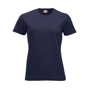 Clique Classic bomulds T-shirt til kvinder - Mørk Navy