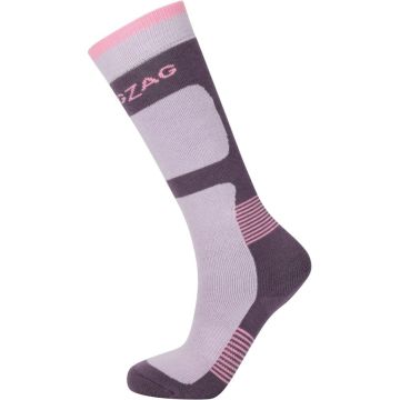 ZigZag Tippy skistrømper til børn - Grape Compote