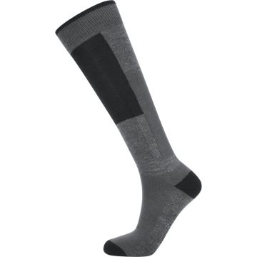 Whistler 2 pack Skistrømper med Uld -  Dark Grey Melange