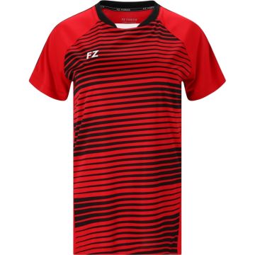 Forza Leam Badminton t-shirt til kvinder - Chinese Red