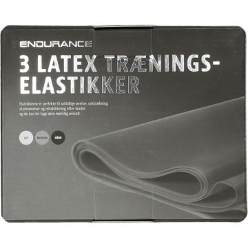 Endurance Latex strap 3 stk sæt. 