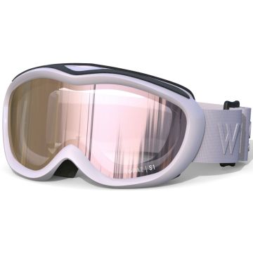 Whistler Mauga Topaz Ski Goggle  til børn - Evening Haze / Pink Imperial