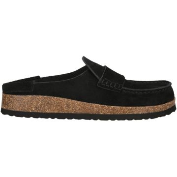 Nou Emilio Leather Cork Moc til mænd - Sort