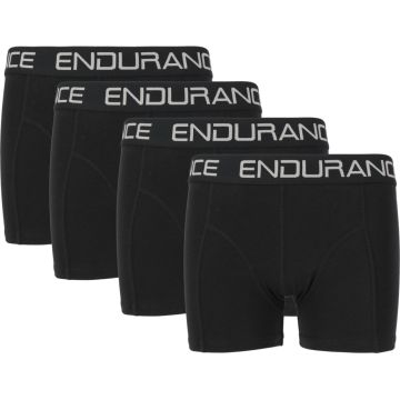 Endurance Boxer shorts til drenge - 4 pack Sort