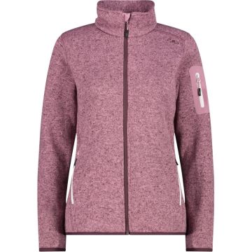CMP Knit Fleece Jakke til kvinder - Fard-Plum