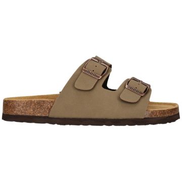 Nou Whitehill Kork sandal til kvinder - Timber Wolf
