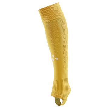 Craft  Pro Control Solid W-O Foot Socks JR. - Sweden Yellow