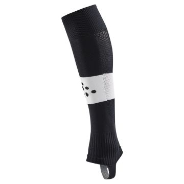 Craft Pro Control Stripe W-O Foot Socks til voksne - Black/White