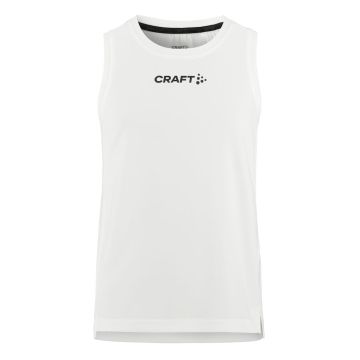 Craft Rush 2.0 Singlet til Jr. - Hvid