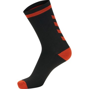 Hummel Elite Indoor sock low - Sort/Rød