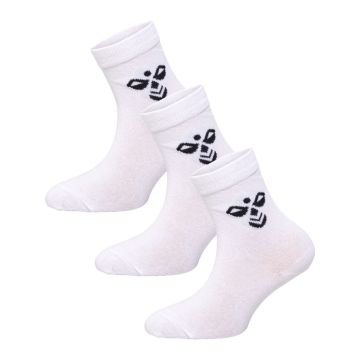 Hummel SUTTON 3-PACK SOCK til Jr. - Hvid