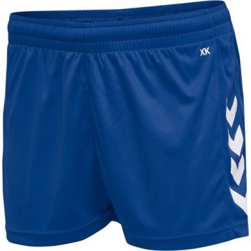 Hummel hmlCORE XK POLY SHORTS til kvinder - Blå/Hvid