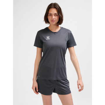 Hummel hmlAUTHENTIC PL JERSEY S/S til kvinder - ASPHALT