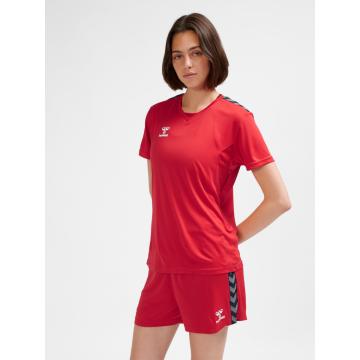 Hummel hmlAUTHENTIC PL JERSEY S/S til kvinder - Rød