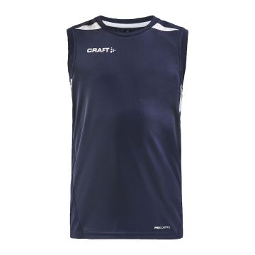 Craft Pro Control Impact Singlet til børn - Club Cobolt/Navy