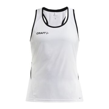 Craft Pro Control Impact Singlet til kvinder - White/Black