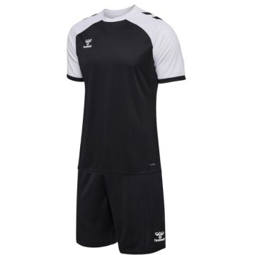 Hummel Match League sæt til jr.  - Sort-Hvid/Sort