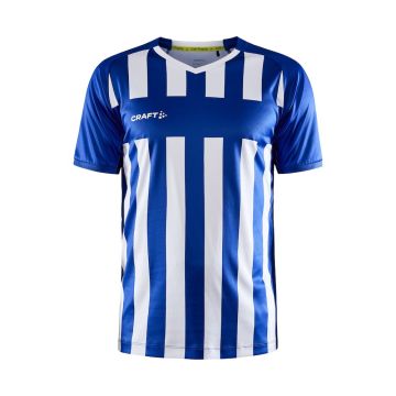 Craft Progress 2.0 Stripe Jersey til mænd - Club Cobolt/White