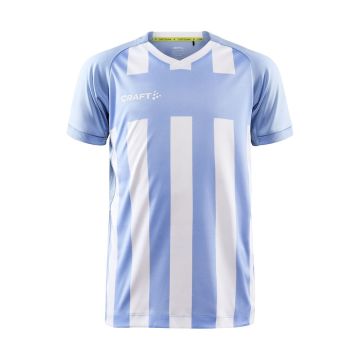 Craft Progress 2.0 Stripe Jersey til børn - Blå/hvid