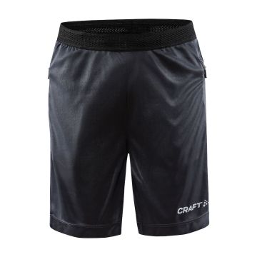 Craft Evolve shorts med lynlåslomme til børn - Asphalt