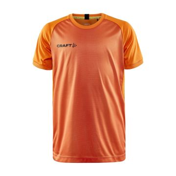 Craft Progress 2.0 Graphic Jersey til børn - Carrot/Black