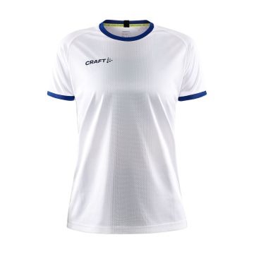 Craft Progress 2.0 Graphic Jersey til kvinder - White/Club Cobolt