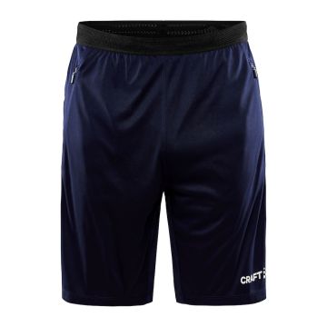 Craft Evolve shorts med lynlåslomme til mænd - navy