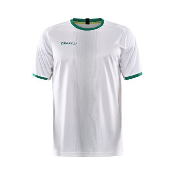 Craft Progress 2.0 Graphic Jersey - White/Team Green