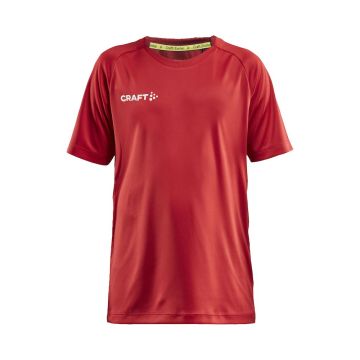 Craft Evolve t-shirt til børn - Bright Red