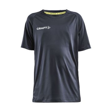 Craft Evolve t-shirt til børn - Asphalt