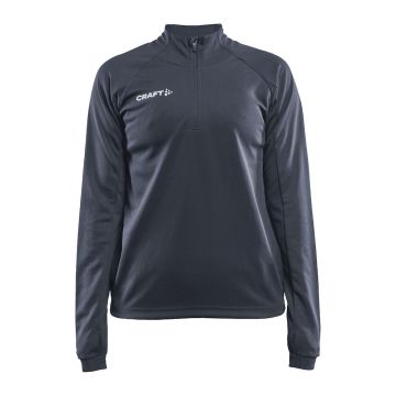 Craft Evolve Halfzip mellemlagstrøje til kvinder - Asphalt