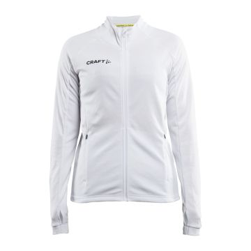Craft Evolve Full Zip mellemlagsjakke til kvinder - White