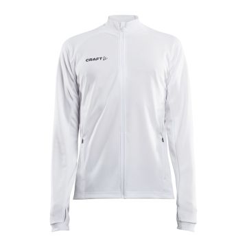 Craft Evolve Full Zip mellemlagsjakke til mænd - 'white