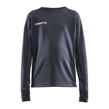 Craft Evolve Crew Neck sweatshirt til børn - Asphalt