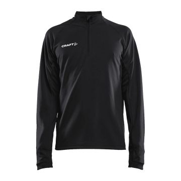 Craft Evolve Halfzip mellemlagstrøje til mænd - Black