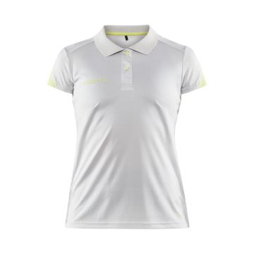 Craft Pro Control Impact Polo til kvinder - White/Giallo