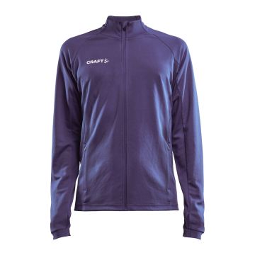 Craft Evolve Full Zip mellemlagsjakke til mænd - True Purple