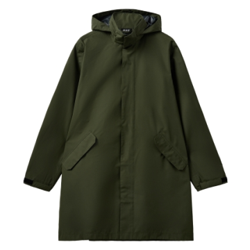 H2O Rømø LW Lang Regnjakke - Army