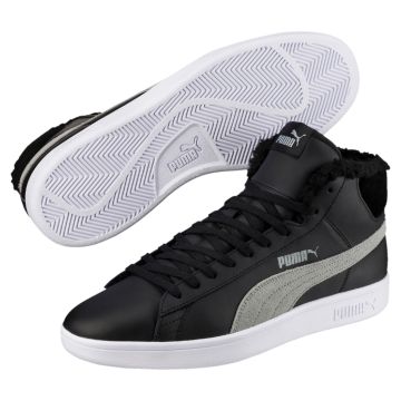 PUMA SMASH vinterstøvle med foer - Sort