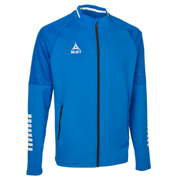Select Monaco Zip Træningsjakke til Jr. - Blå