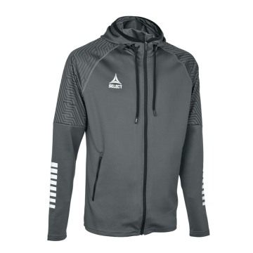 Select ZIP HOODIE MONACO V24 - Grå/Hvid