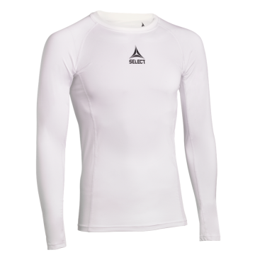 Select Baselayer L/S til Jr. - Hvid