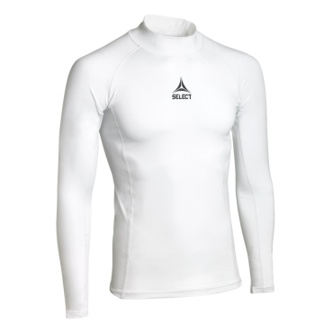 Select Turtle Neck L/S baselayer til Jr. - Hvid