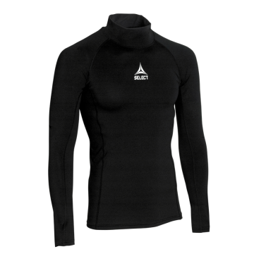 Select Turtle Neck L/S baselayer til Jr. - Sort